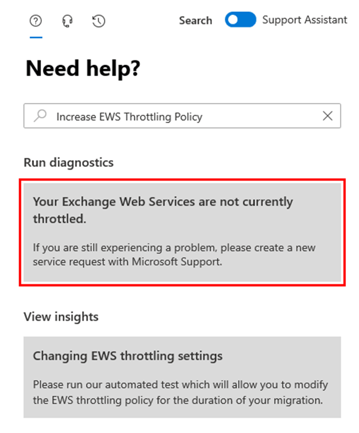 How to Disable EWS Throttling in Exchange Online – BitTitan Help