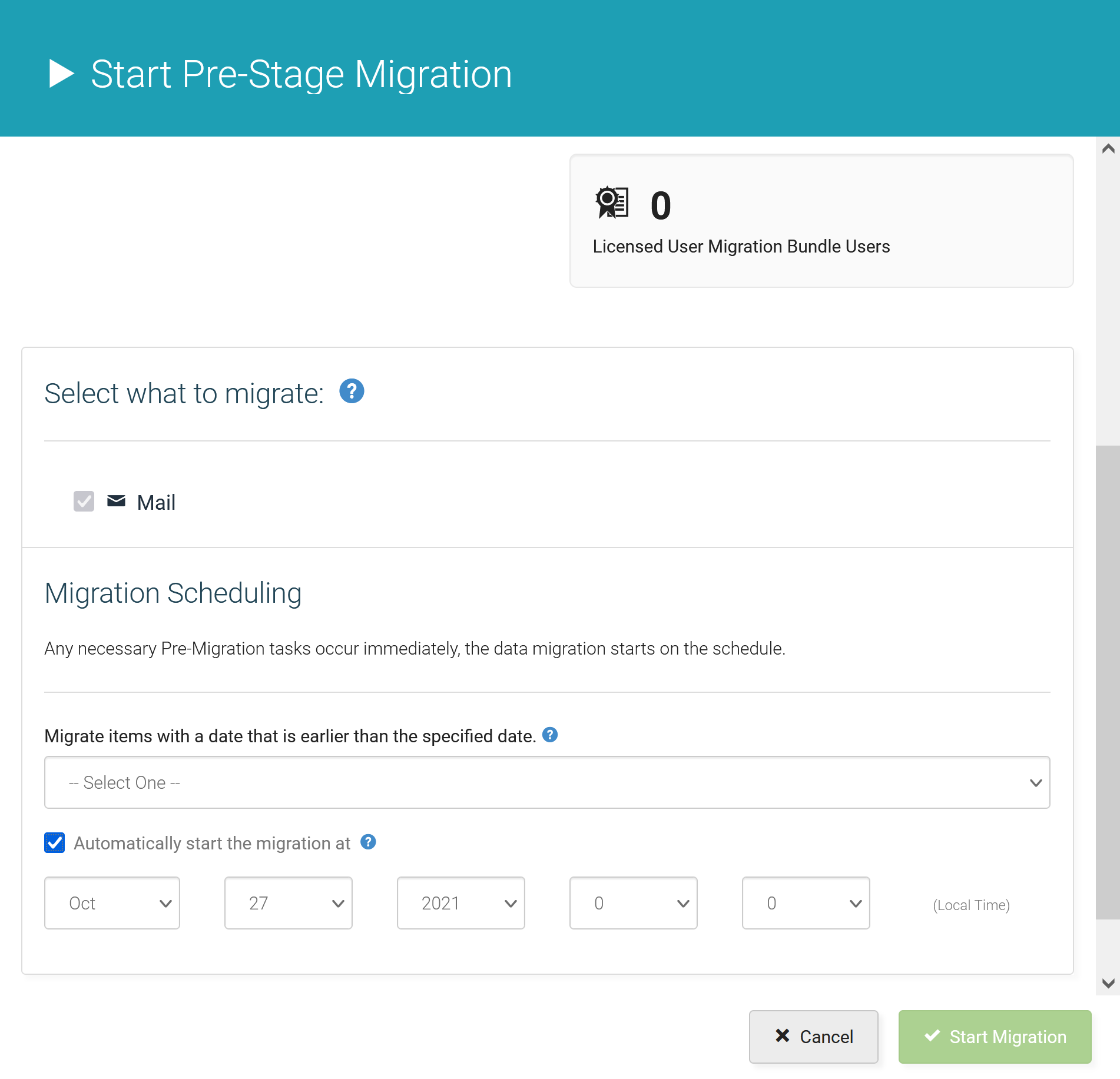 Post-Migration Process FAQ